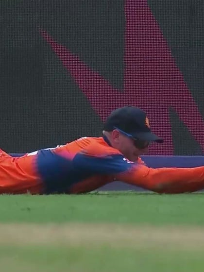 Litton Das - Wicket - Bangladesh vs Netherlands