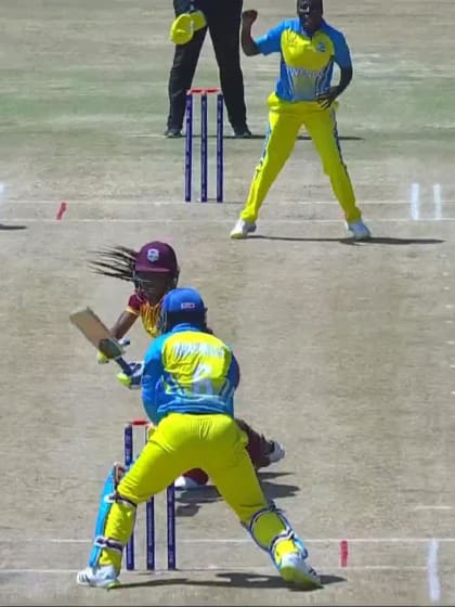 Wicket-Realeanna-Grimmond-West-Indies-U19s-Women v Rwanda-U19s-Women ICC U19W T20WC 2023