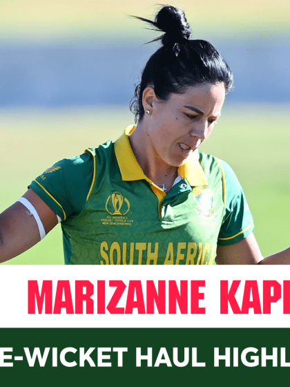 Highlights: Marizanne Kapp does the damage with five wickets