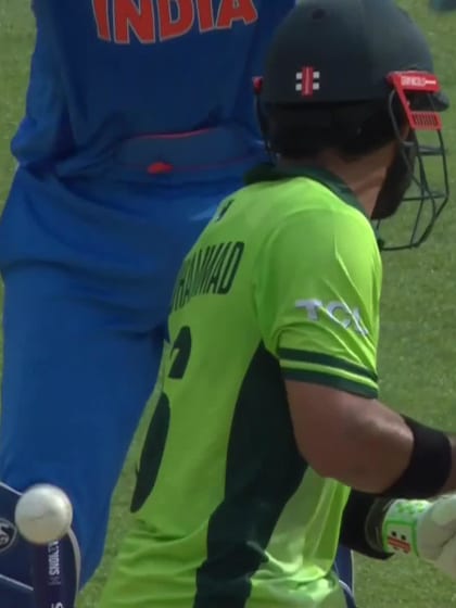 Mohammad Rizwan - Wicket vs India