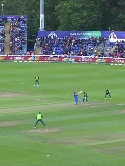 CWC19: SA v AFG - Excellent catch from Markram sees the end of Gulbadin  