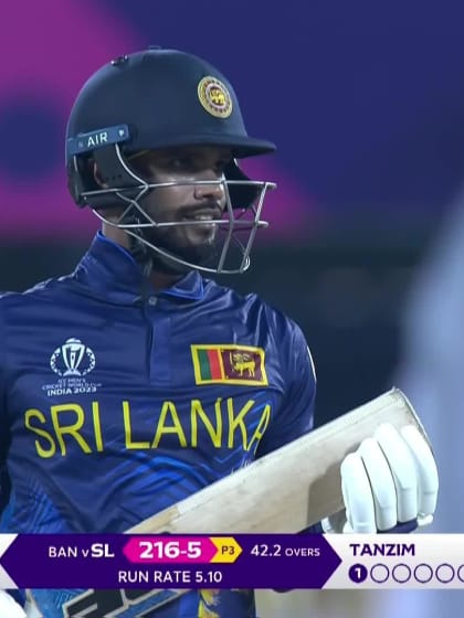 Dhananjaya de-Silva - Half Century - Bangladesh vs Sri Lanka