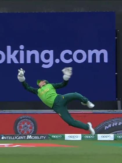 CWC19: SA v IND - More tasty angles of that de Kock catch