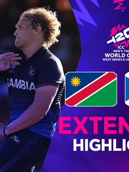 Scotland fight hard to defeat Namibia | Extended Highlights | T20WC 2024