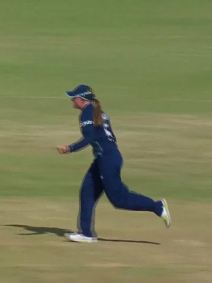 Wicket-Rhys-McKenna-England-U19s-Women v Australia-U19s-Women ICC U19W T20WC 2023