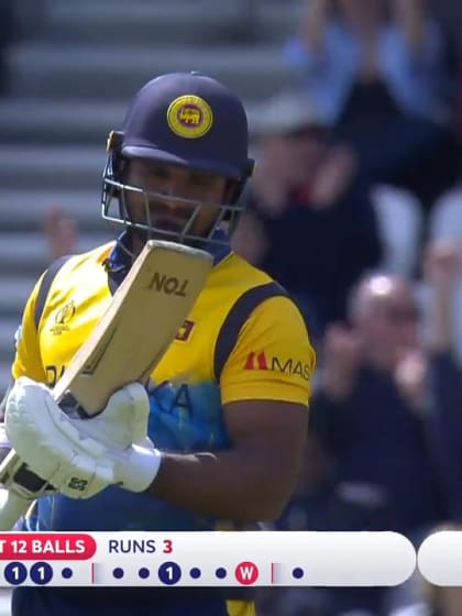 CWC19: ENG v SL - Perera becomes second batsman out in three balls 