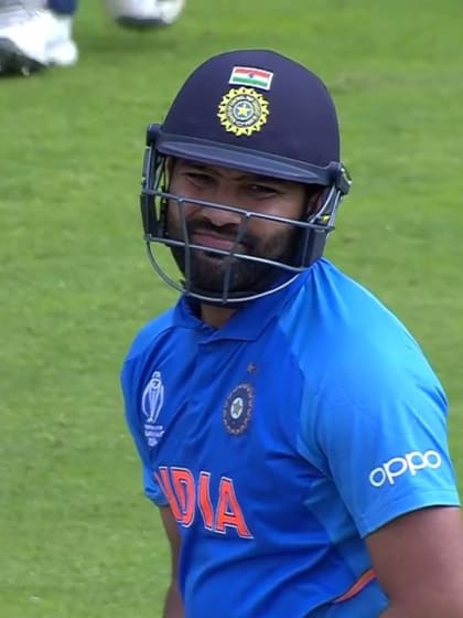 CWC19: SL v IND - Rohit is dismissed for 103