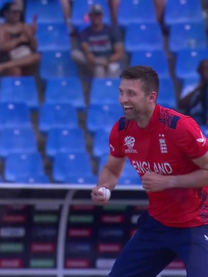 Zeeshan Maqsood - Wicket - England vs Oman