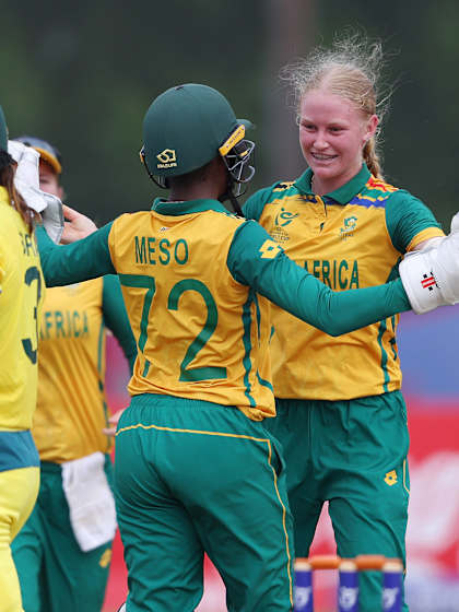 South Africa beat Australia to qualify for U19WC 2025 decider