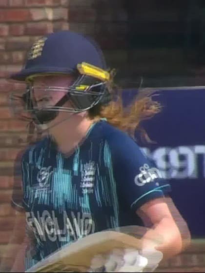 Wicket-Ellie-Anderson-England-U19s-Women v Australia-U19s-Women ICC U19W T20WC 2023