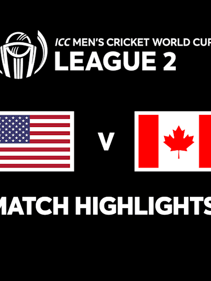 USA v Canada | Match Highlights | ICC Men's CWC League 2 2023-27
