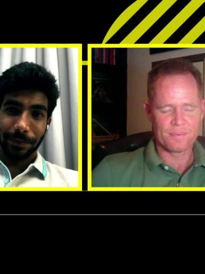 Jasprit Bumrah talks fast bowling, with Ian Bishop and Shaun Pollock