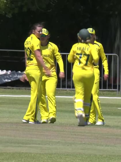 Wicket-Orla-Prendergast-Ireland-Women v Australia-Women ICC T20WC 2023