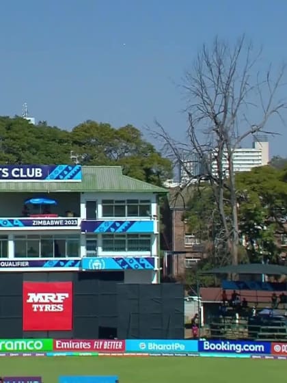 Bhim Sharki - Wicket - West Indies vs Nepal