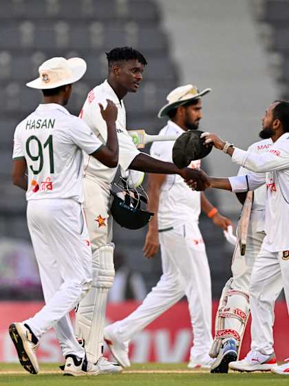 Zimbabwe repeat 2018 heroics with thrilling Test win in Sylhet