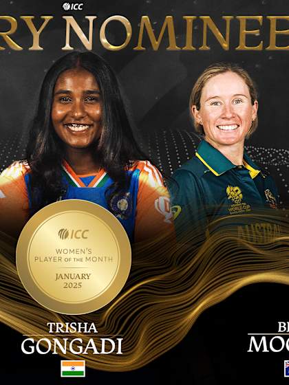 ICC Women’s Player of the Month nominees for January 2025 revealed