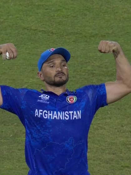 Alpesh Ramjani - Wicket - Afghanistan vs Uganda