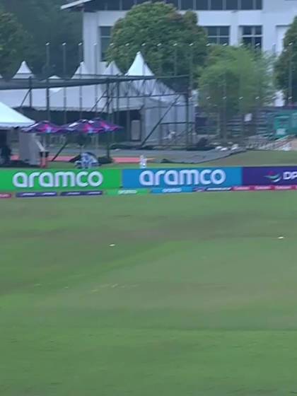 B Ahire with a Batting vs Sri Lanka Women Under-19