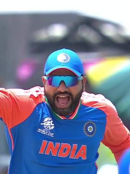 Rahmanullah Gurbaz - Wicket - Afghanistan vs India