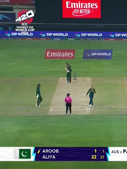 Syeda Shah - Wicket - Australia vs Pakistan