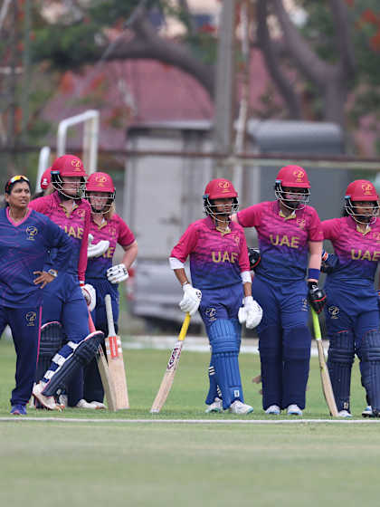 Surprise tactic pays off for UAE in Women’s T20 World Cup Qualifier
