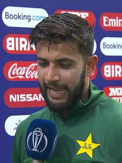 CWC19: PAK v AFG - Interview with Player of the Match Imad Wasim