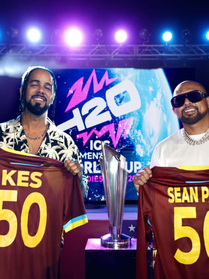 Iconic artists Sean Paul and Kes set to collaborate on ICC Men's T20 World Cup 2024 official anthem – Party Stand tickets to go on sale