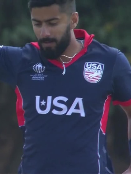 Rohan Mustafa - Wicket - USA vs UAE