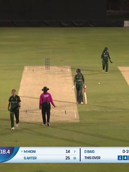 Ritu Moni - Wicket - Bangladesh Women vs Pakistan Women