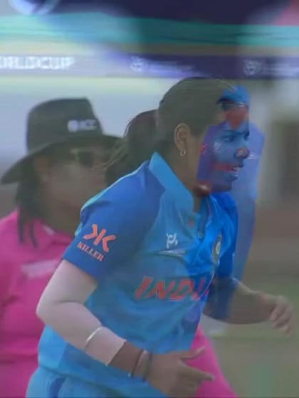 Wicket-Alexa-Stonehouse-India-U19s-Women v England-U19s-Women ICC U19W T20WC 2023