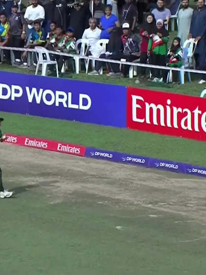 Gongadi Trisha with a Batting vs Bangladesh Women Under-19