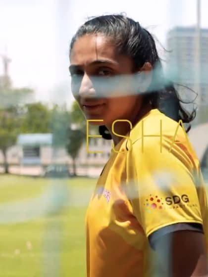 Esha Oza | ICC Women's Associate Cricketer of the Year 2022