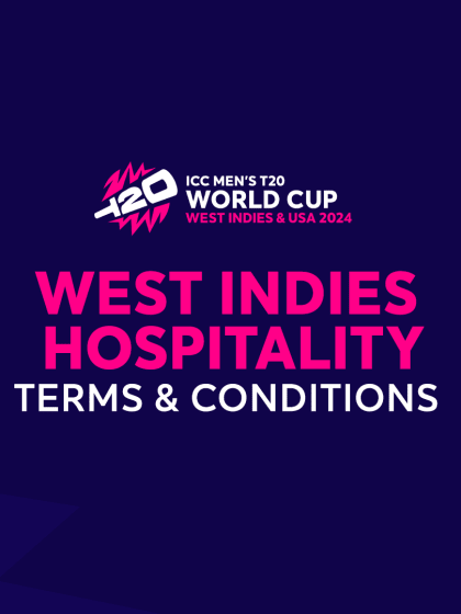  ICC Men's T20 World Cup Hospitality: West Indies