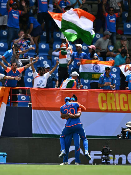 Axar Patel takes ‘unbelievable’ catch to remove Australia’s captain | AUS v IND | T20WC 2024