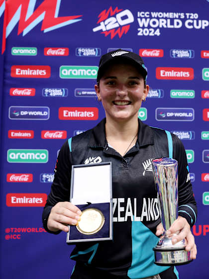 Brilliant all-rounder Melie Kerr named Aramco Player of the Tournament