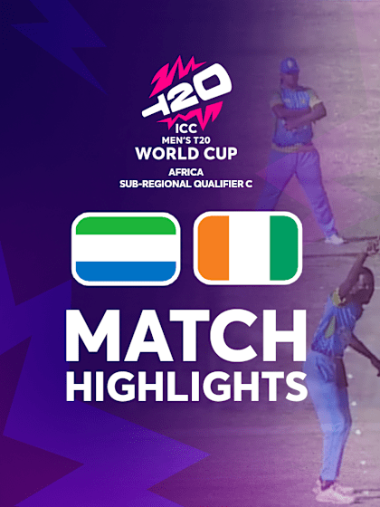 Sierra Leone vs Ivory Coast | Match Highlights | T20WC Africa Qualifier C 2024