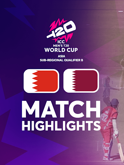 Bahrain v Qatar  | Match Highlights | T20WC Asia Qualifier B 2024