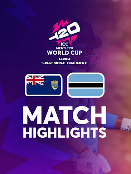 Saint Helena v Botswana | Match Highlights | T20WC Africa Qualifier C 2024