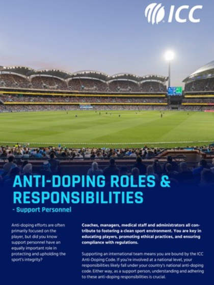 Athlete Support Person Roles and Responsibilities