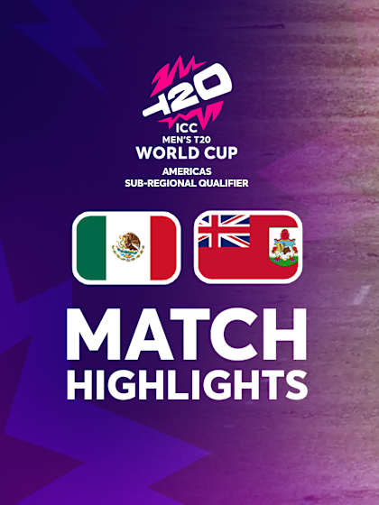 Mexico v Bermuda | Match Highlights | T20 WC Sub Regional Americas Qualifier