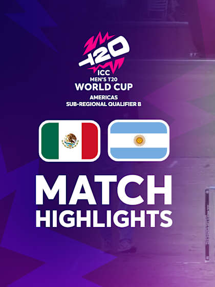 Mexico v Argentina | Match Highlights | T20 WC Sub Regional Americas Qualifier