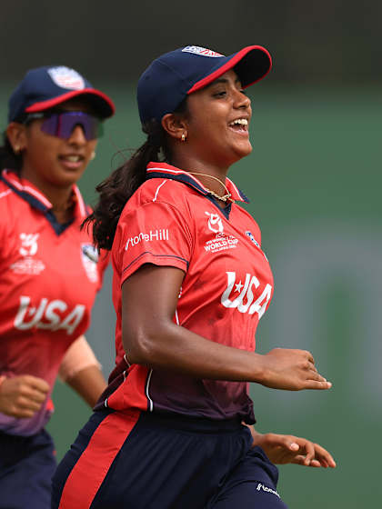 Ritu Singh produces one of the balls of the U19WC 2025