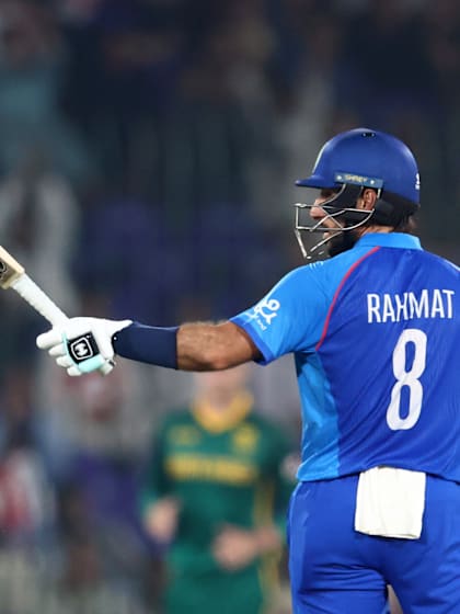 Rahmat Shah's gritty knock | AFG v SA | Champions Trophy 2025