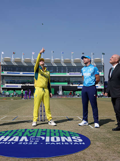 Australia win the toss | AUS v ENG | Champions Trophy 2025