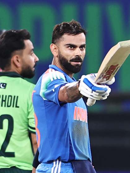 Kohli's heroics against Pakistan rewarded as India continue rankings dominance