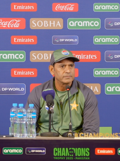 Aaqib Javed - Pakistan pre-match press conference, 26 Feb '25
