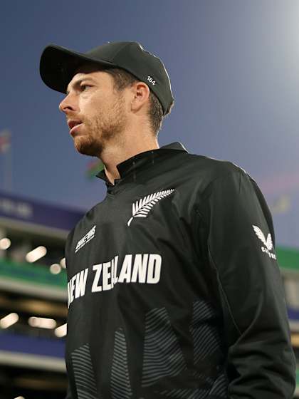 Sit down with NZ captain Mitchell Santner ahead of Champions Trophy Final | CT25 Finals Feature