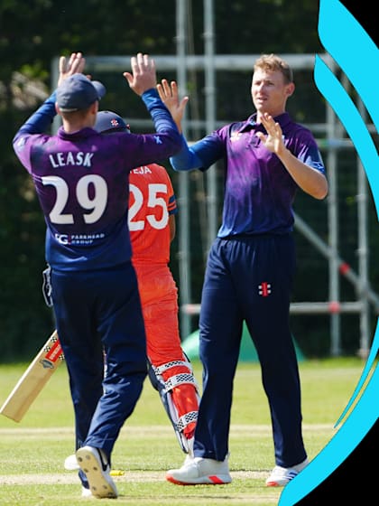 Scotland v Netherlands | Match Highlights | ICC Cricket World Cup League 2