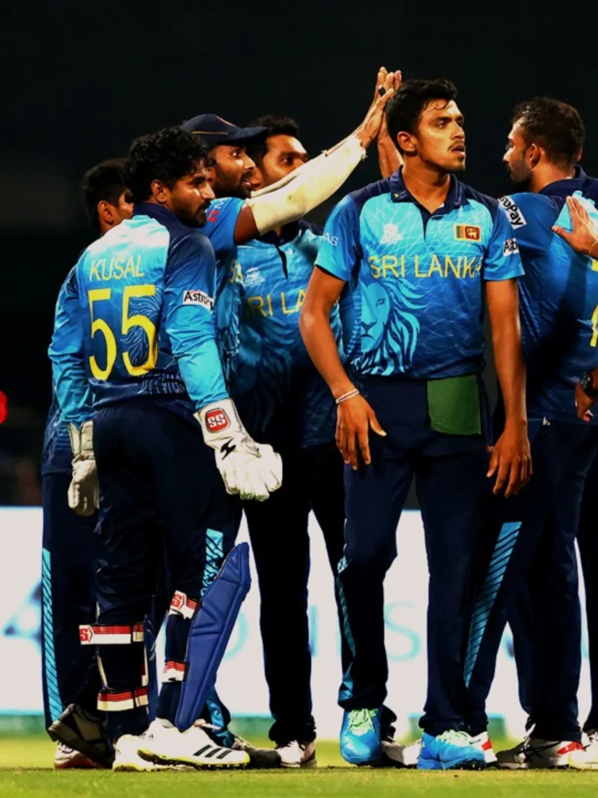 Logo of Sri Lanka's T20 World Cup journey