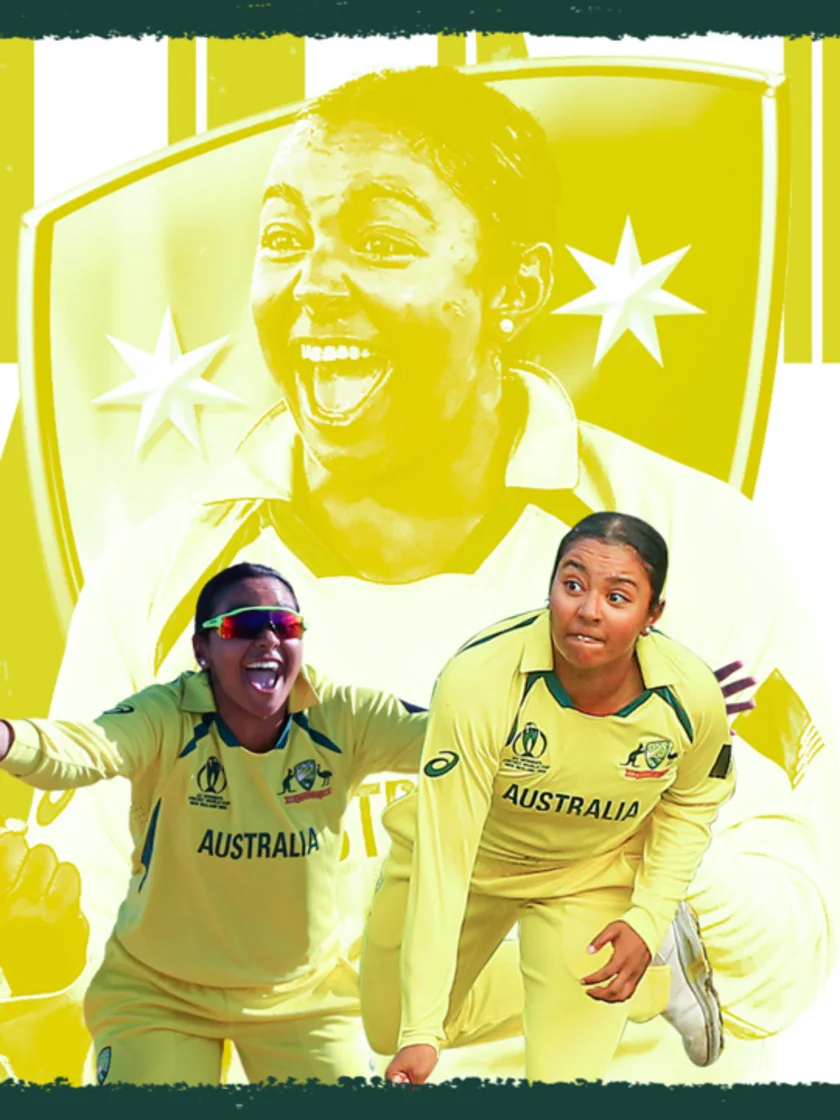 Logo of Alana King | Next-generation leg-spinner | 100% Cricket